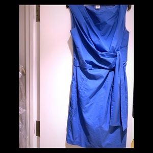 Blue DVF dress